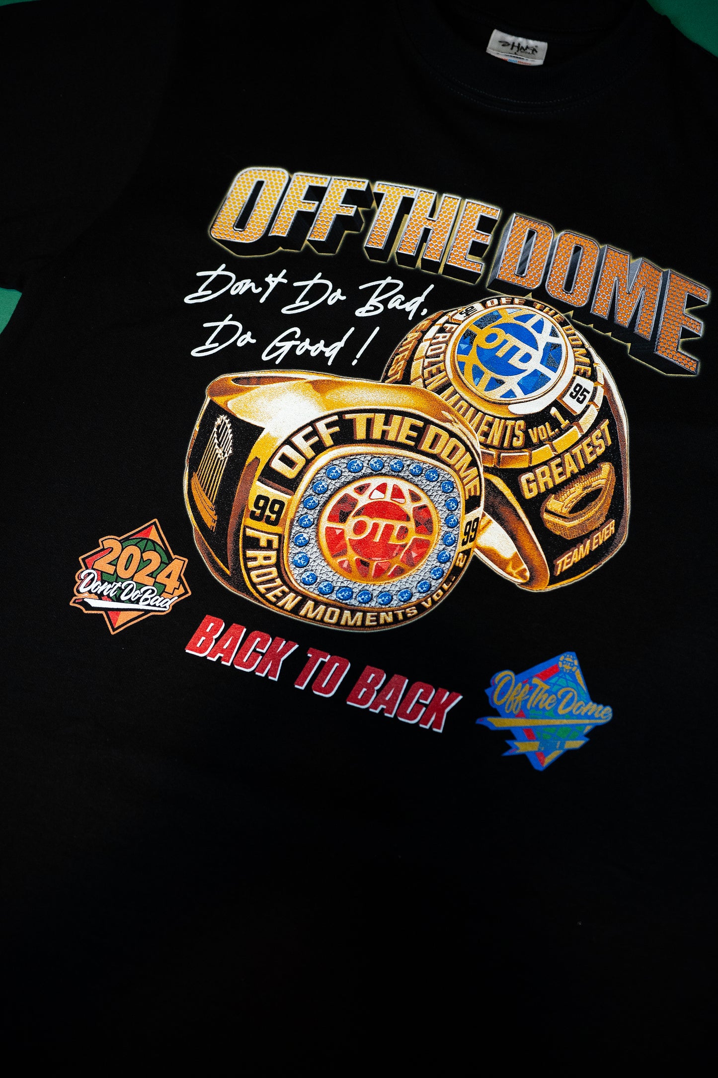 Back To Back T- Shirt Black