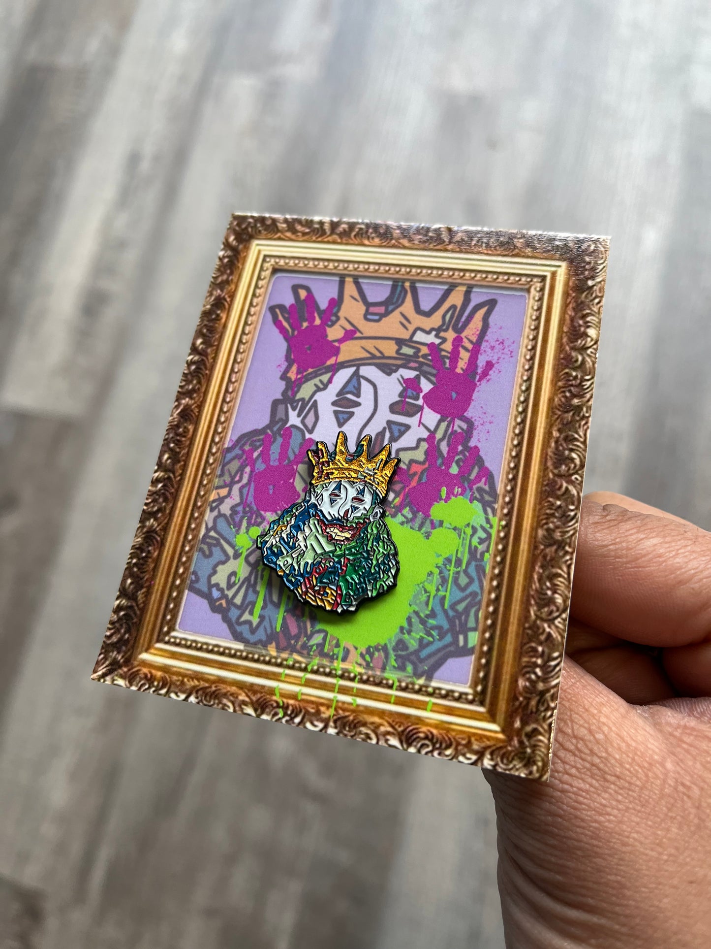 Joker Piece Pin